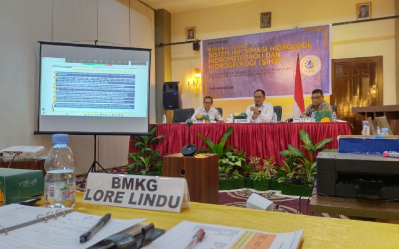 Stasiun PAG Lore Lindu Bariri: Peran Aktif Tindak Lanjut Kebijakan & Strategi Pengelolaan SHI3 Wilayah Sungai Parigi-Poso