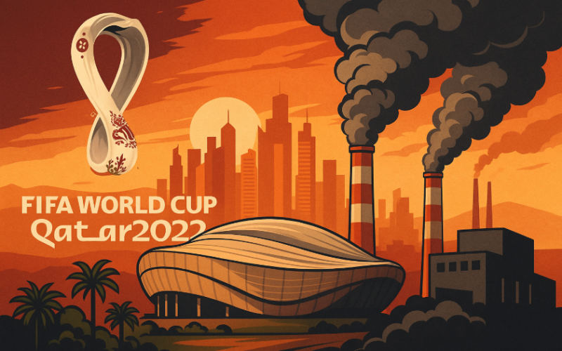 Piala Dunia Qatar 2022: Antara Kemegahan Global dan Jejak Emisi Karbon Tertinggi dalam Dunia Olahraga