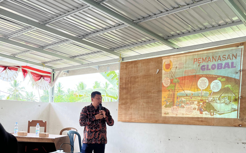 Dari Kampus ke Desa: Mahasiswa dan BMKG Gaungkan Literasi Iklim di Balumpewa