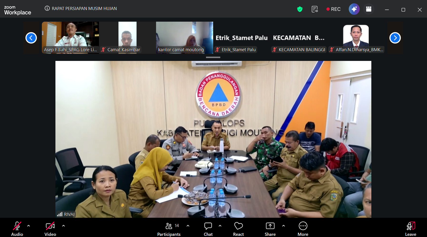 Rakor BPBD 4