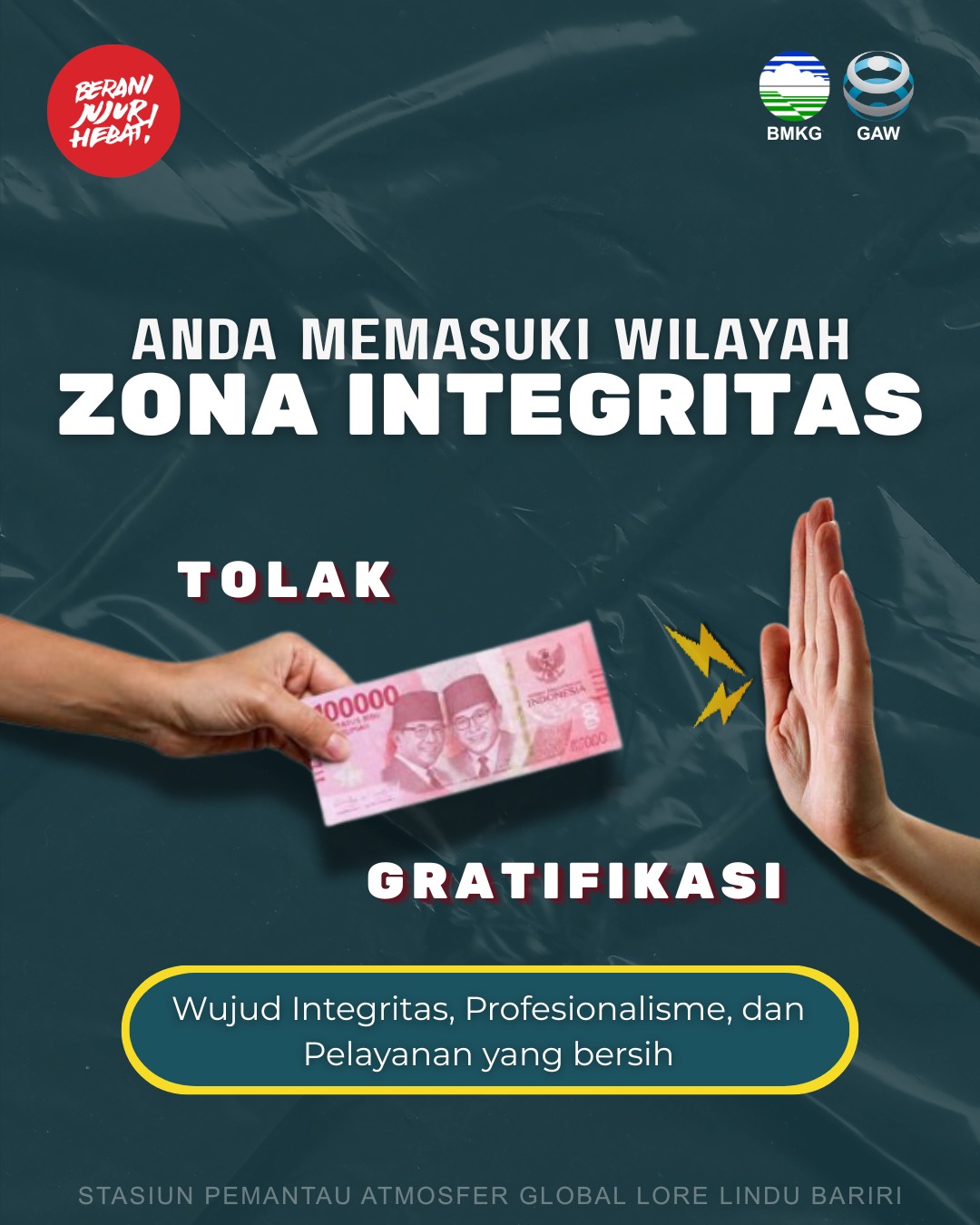pop up gratifikasi